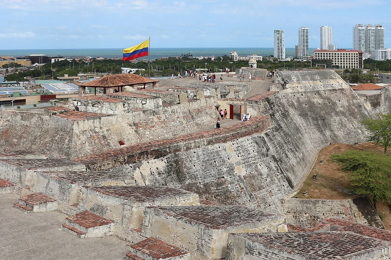 Plataformas defensivas del Castillo de San Felipe de Barajas