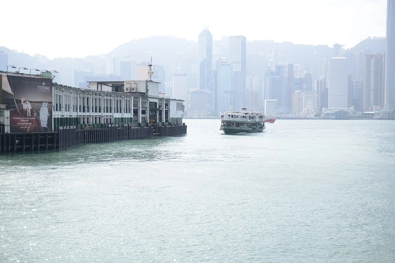 Star Ferry in Victoria Harbour, Hong Kong
