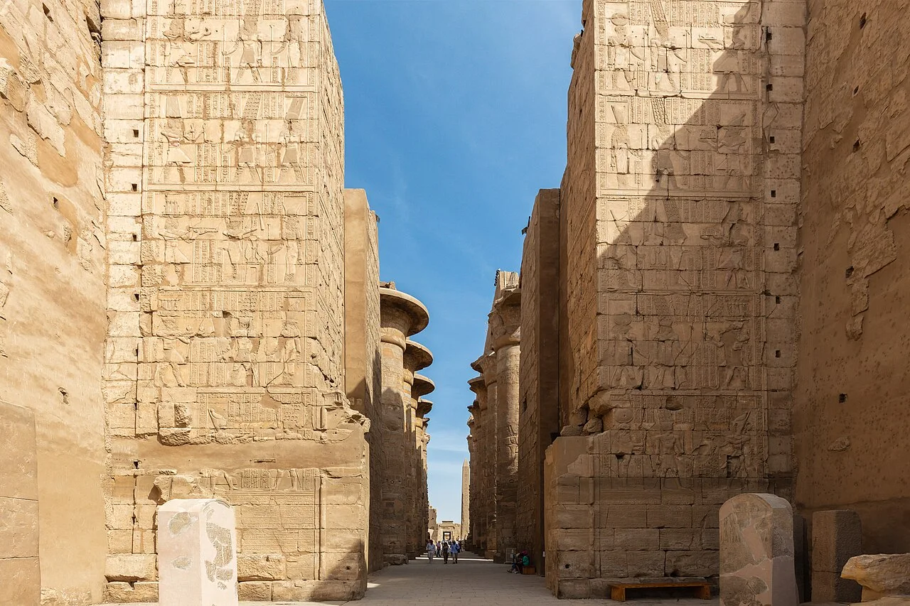 Architecture at the Karnak temple complex, Luxor