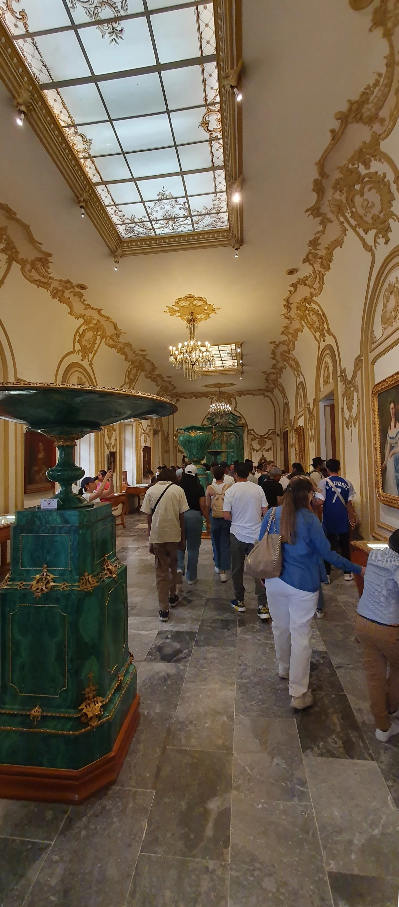 Sala del Castillo de Chapultepec en Ciudad de México
