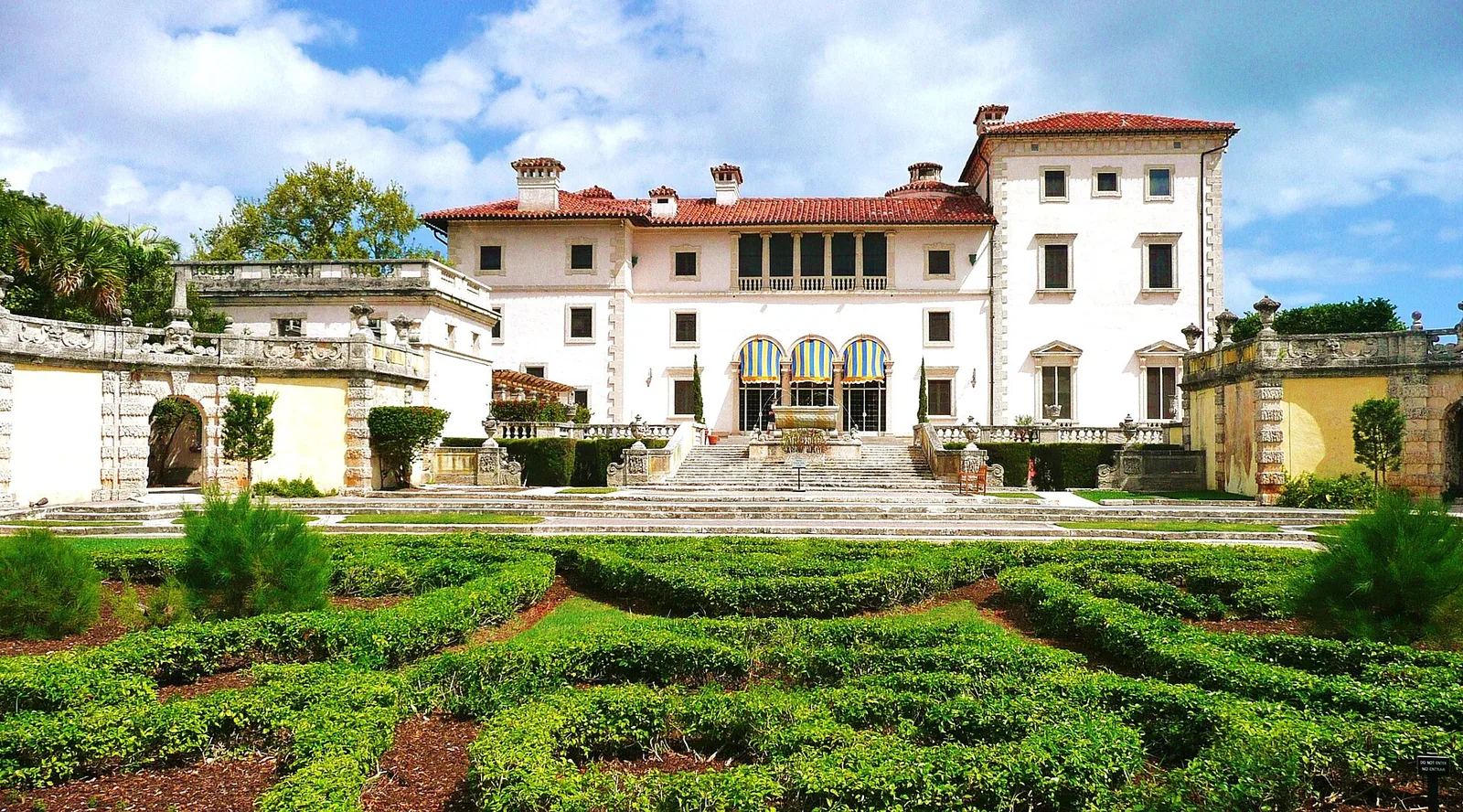 Villa Vizcaya y sus jardines en Miami