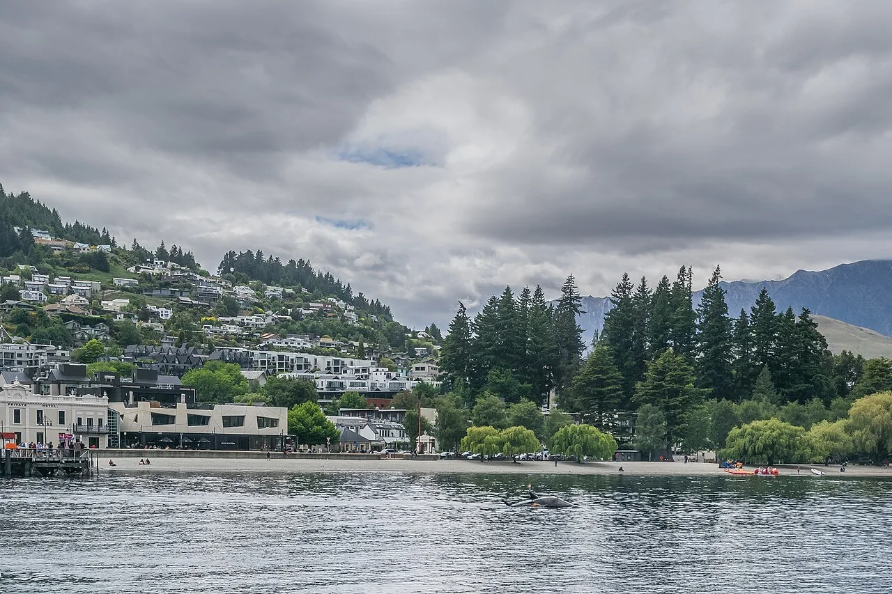 Queenstown Bay on Lake Wakatipu