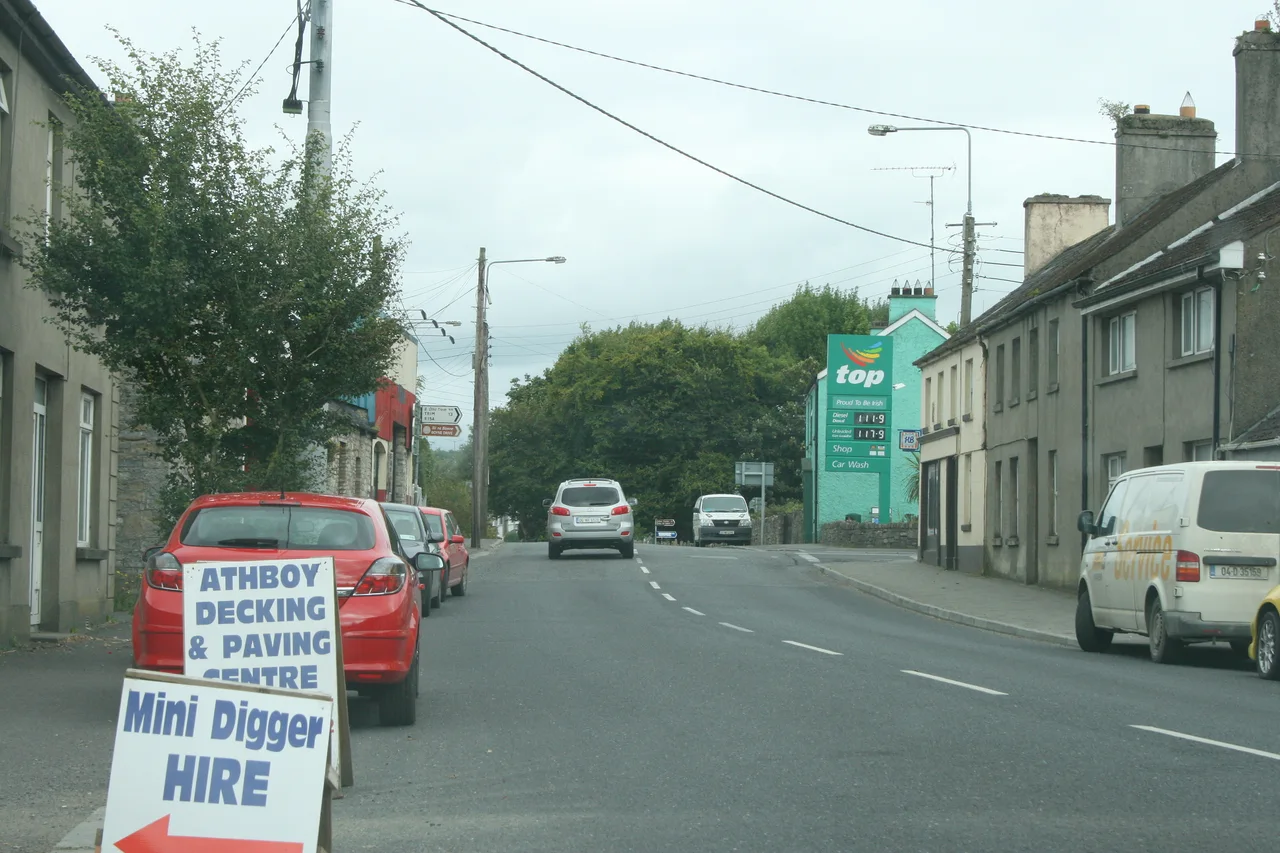 View of Athboy in County Meath, archive photograph