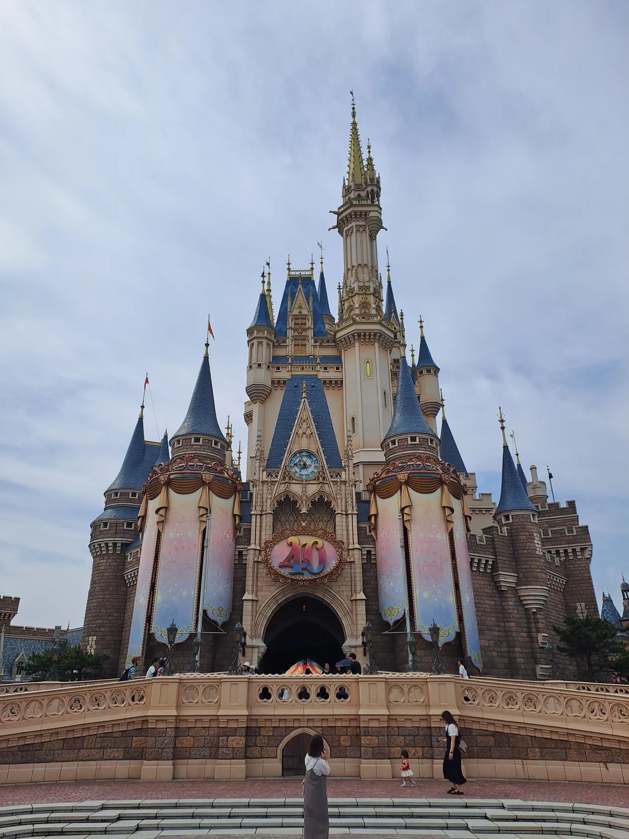 Cinderella Castle at Tokyo Disneyland in 2023