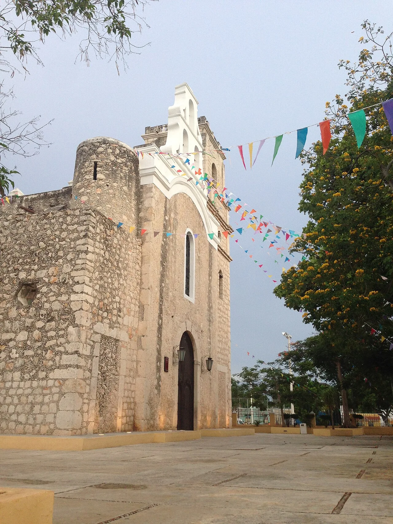 Church in the San Sebastián neighbourhood of Mérida, Yucatán