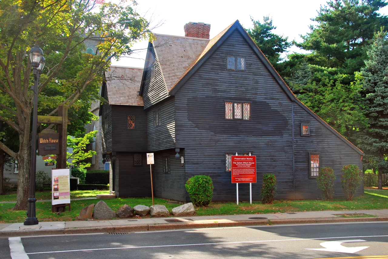 The Witch House in Salem, archive photograph from 2009